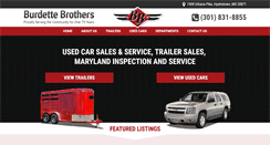 Desktop Screenshot of burdettebrothers.com