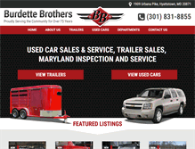 Tablet Screenshot of burdettebrothers.com